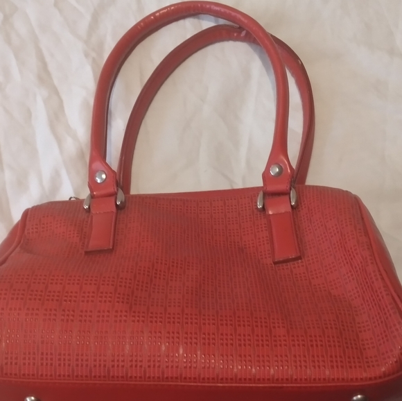 Small red handbag - Picture 2 of 3